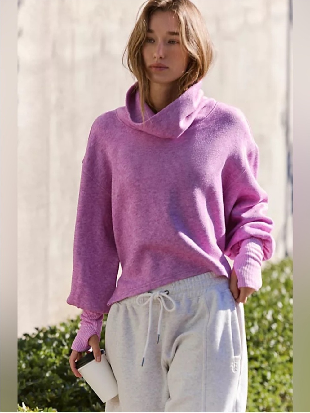 NWT! FP Free People Movement Ride It Out Layer Sz Large